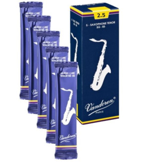 Stroiki do saks Tenor VANDOREN 2.5 ZESTAW 5 SZT