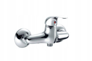 Bateria Natryskowa Ścienna Chrom Baryt Kfa