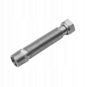 Lechar Rozciągliwe Przyłącze Wąż 1/2 30-60 Cm Inox