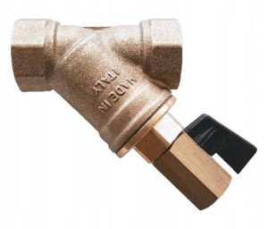 Filtr wody skośny z magnesem TOP-THERM 3/4"