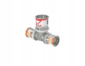 Uponor S-press Plus Trójnik Redukcyjny 20-25-20