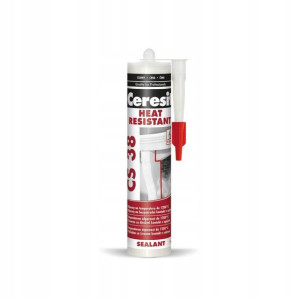 Silikon wysokotemperaturowy Ceresit CS38 CZARNY