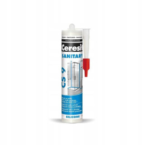 Silikon sanitarny Ceresit CS9 280ml BEZBARWNY