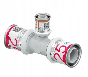 Uponor S-press Plus Trójnik Redukcyjny 25-16-25