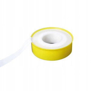 Taśma Teflonowa 12mmx10m/0.1mm Żółta Hydroland