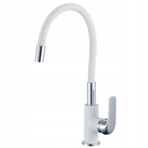 Bateria Hydroland Zlewozmywakowa Emma Flex White