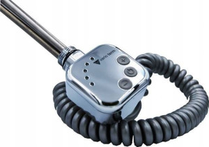 Grzałka elektryczna chrom 600W Vario Term