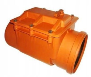 Zasuwa Burzowa Pcv Fi110 Tsv Do Kanalizacji Zawór