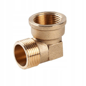 Kolano mosiężne HARD WZ 3/4" KELLER złączka