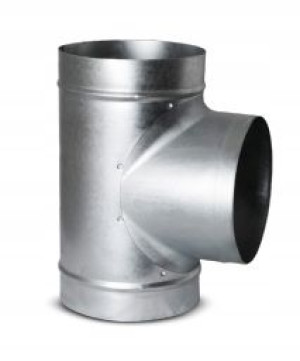 Trójnik Metalowy Alnor Redukcyjny 90 St 200x160 Mm