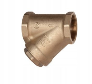 GIACOMINI Filtr skośny siatkowy z magnesem 3/4”