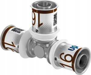 Trójnik 16-16-16 Mm Uponor 1070560 S-press Plus