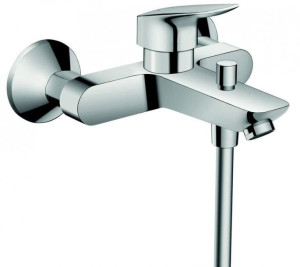 Bateria Wannowa Natynkowa Hansgrohe Logis Chrom
