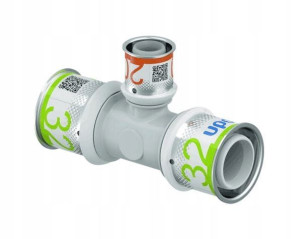 Uponor S-press Plus Trójnik Redukcyjny 32-20-32