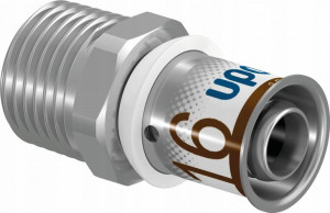 Złączka S-press Plus Gz 16 - R 3/4 Mt Uponor