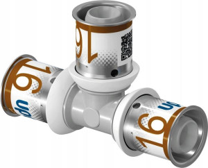 Trójnik Ppsu 16-16-16 Uponor S-press Plus 1039944