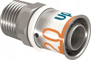 Złączka Mosiężna Gz 20-r1/2"mt Uponor Press