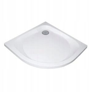New Trendy Brodzik Półokrągły Cantare Akryl 90 Cm