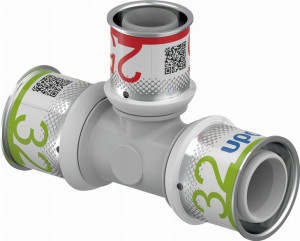 Uponor S-press Plus Trójnik Redukcyjny 32-25-32