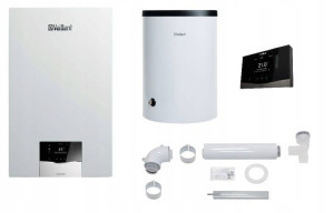 VAILLANT Kocioł 20 kW + Zasobnik Regulator Szacht