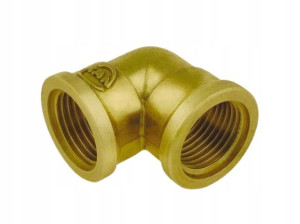 Kolano Mosiężne Kan-therm Push Złączka Gw 1/2
