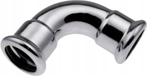 Kan-therm Steel Kolano 90° 28x28 1509068040 Złącze