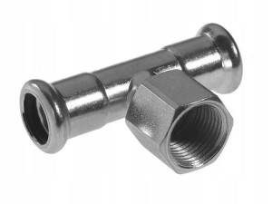 Kan-therm Steel Trójnik Gw 28x1/2"x28 Złączka