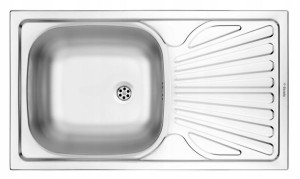 Zlewozmywak Stal.76x43.5 Cm Deante Techno Zmu 0110