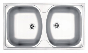 Zlewozmywak Stalowy 79x44cm Deante Techno Zmu 3200