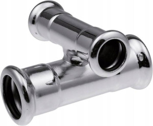 Czwórnik 90° Przelot. 18x15x18x15 Kan-therm Steel