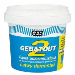 Geb Pasta Do Uszczelniania Gwintów 500g Gebatout 2