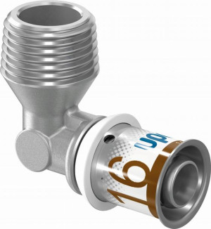 Kolano Plus Gz 16-r1/2 Mt Uponor Press Złączka