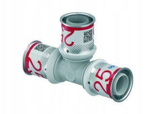 Uponor S-press Plus Trójnik Ppsu 25-25-25 1039946