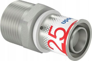 Złączka Plus Gz 25-r3/4 Mt Uponor Press 1070507