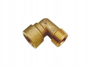 Kolano Mosiężne Gz/gw 1 Kan-therm Push 9012.28