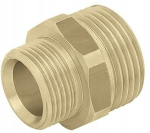 Nypel Mosiężny Redukcyjny 3/4"x1/2" Kan-