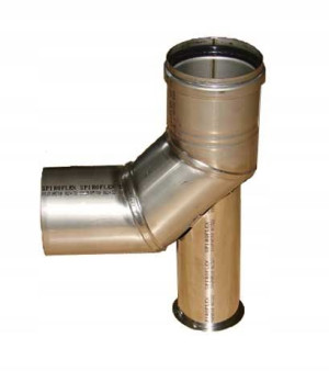 SPIROFLEX Kolano 90st. z podst FI 80 nierdz TURBO