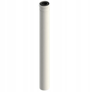 Jeremias Rura Dn 80/125 Dł. 1000mm Biała