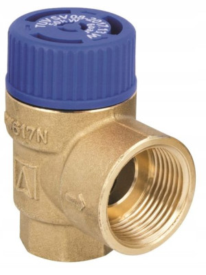 Zawór Bezpieczeństwa Msw 1/2"x3/4" C.w.u
