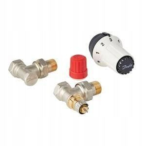 Zestaw Termostatyczny Głowica + Zawory Danfoss