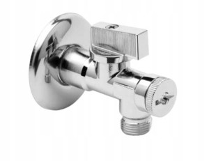 Zawór Kątowy Mini Antykamienny 1/2"x3/8"