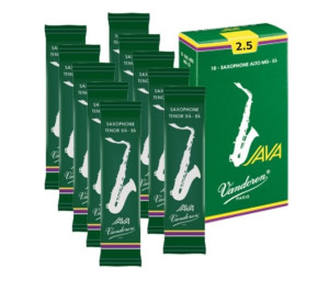 Stroiki do saks alt VANDOREN JAVA 2.5 ZESTAW 10SZT