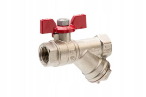 ARCO SENA zawór kulowy z filtrem 1/2GWx1/2GW