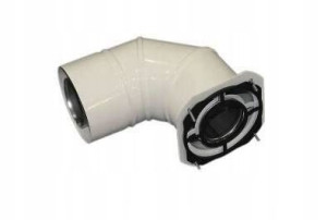 Adapter kolanowy do kotłów TURBO KOMIN SPIROFLEX