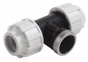 Trójnik Pe-pe-stal Fi 90/80 Gw Hydrobud 710090