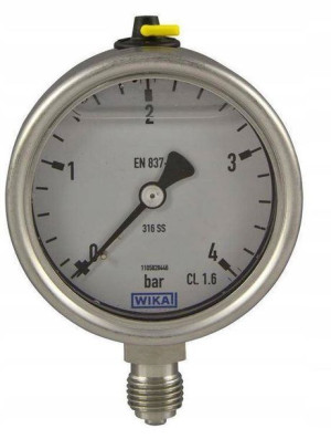 Manometr 232.50.100 0-4 Bar Dolny Wika M20x1,5