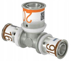 Trójnik Redukcyjny S-press Plus Uponor 16-20-16 Mm