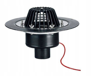 Wpust Dachowy 62 H Ogrzewany Dallmer Dn 100 Mm