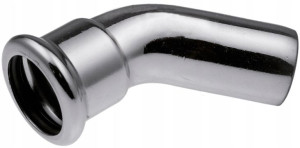 Kan Steel Kolano 45 Stopni Nyplowe Fi 76,1x76,1 Mm