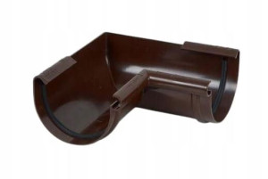 Narożnik Wewnętrzny Fi 150 Mm 90st. Brąz Kaczmarek